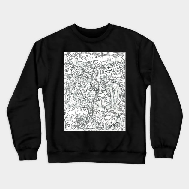 Chapter 4 MY LIFE Crewneck Sweatshirt by The Lovecraft Tapes